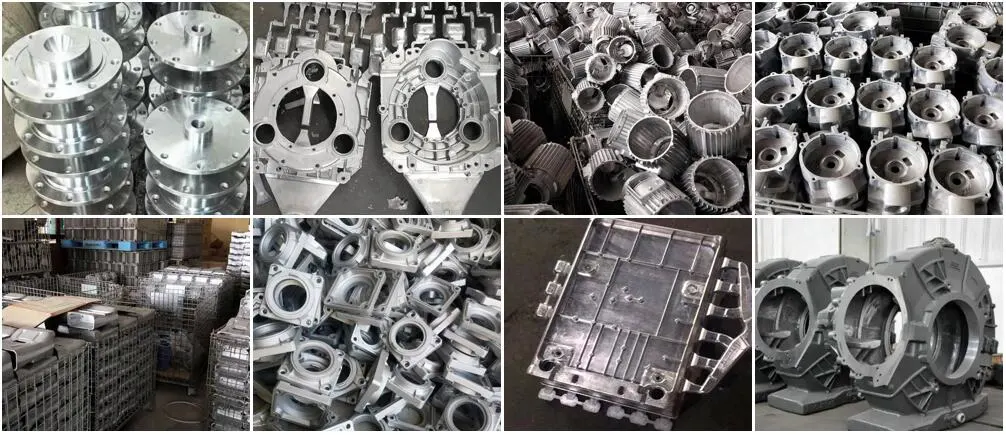 A380 Aluminum Alloy Die Casting Part Sand CAS Mold Cast and Low Pressure Castings